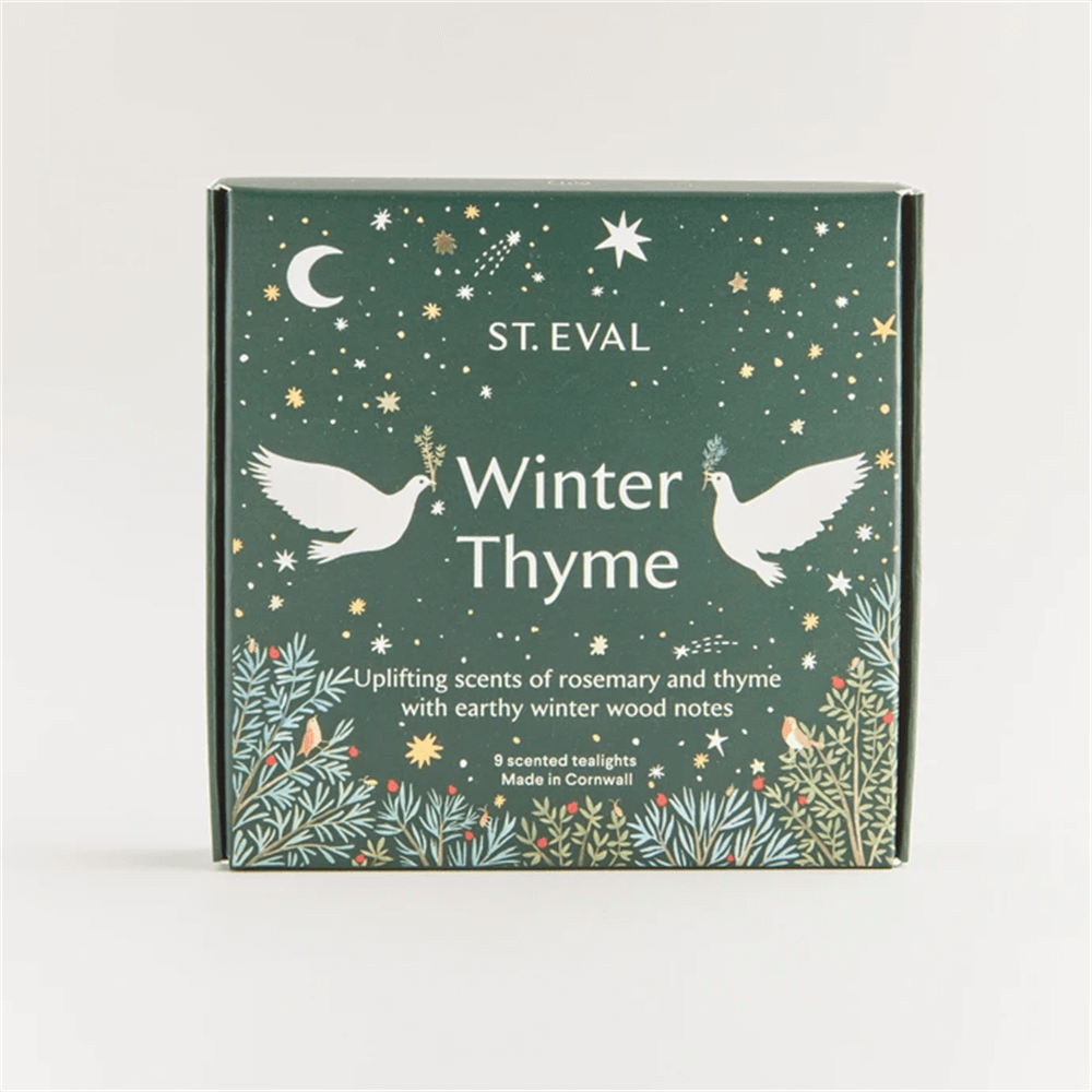 St Eval Winter Thyme Scented Christmas Tealights
